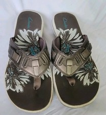 Clarks Breeze Sea Thong Sandals Women's Size 10M 0000000626