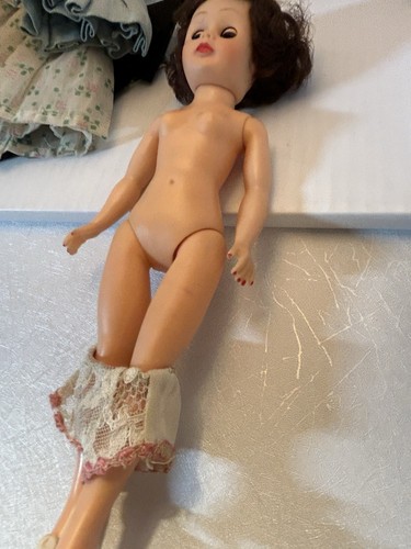 Vintage 1950s Aranbee Miss Coty Brunette Sleepy Eyes Painted Nails Dresses Shoes - Picture 16 of 22
