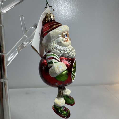Rare Vintage 2002 Christopher Radko Jolly Belly Jiggles 1010904 HandTag~READ - Picture 15 of 21