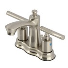 Kingston Brass FB761.CML Manhattan 1.2 GPM Centerset Bathroom - Nickel