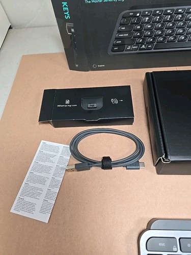 Logitech MX Keys Advanced Wireless Podświetlana klawiatura, podświetlenie, Bluetooth - Zdjęcie 10 z 19