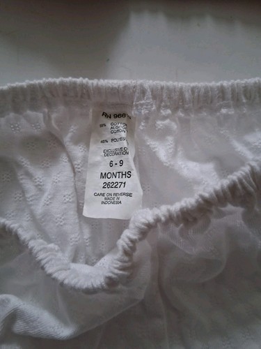 Baby Togs Infant Dress w/Bloomers 6-9M Summer Fun Beach Seashells Vintage - Picture 8 of 11