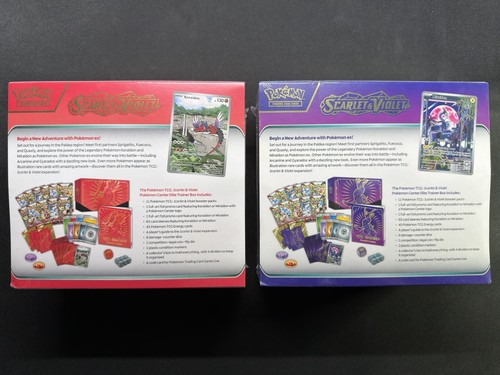 Pokemon Center Exclusive Scarlet and Violet Base ETB Set - Brand New Sealed - Picture 2 of 6