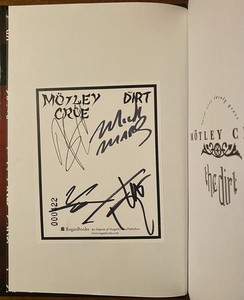 激レア！MOTLEY CRUE メンバー全員サイン入り写真カード Motley Crue Autograph | eBay