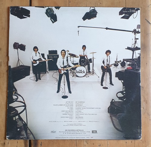 The Knack Get The Knack 1979 EMI ST 11948 33 RPM 12" Vinyl - Picture 2 of 7
