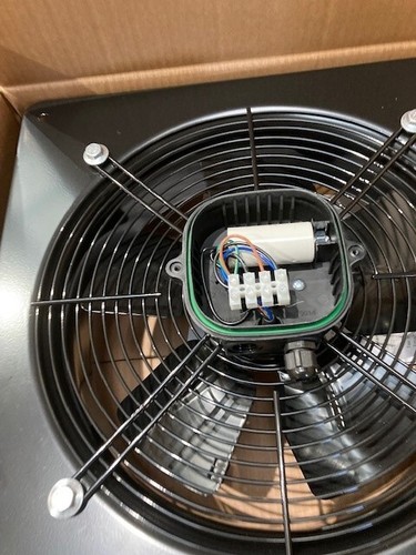 250 mm Industrielle Axiale Strömungsplatte Extrakt Ventilator Fabrik Lager Küche -240v 2P - Bild 7 von 10