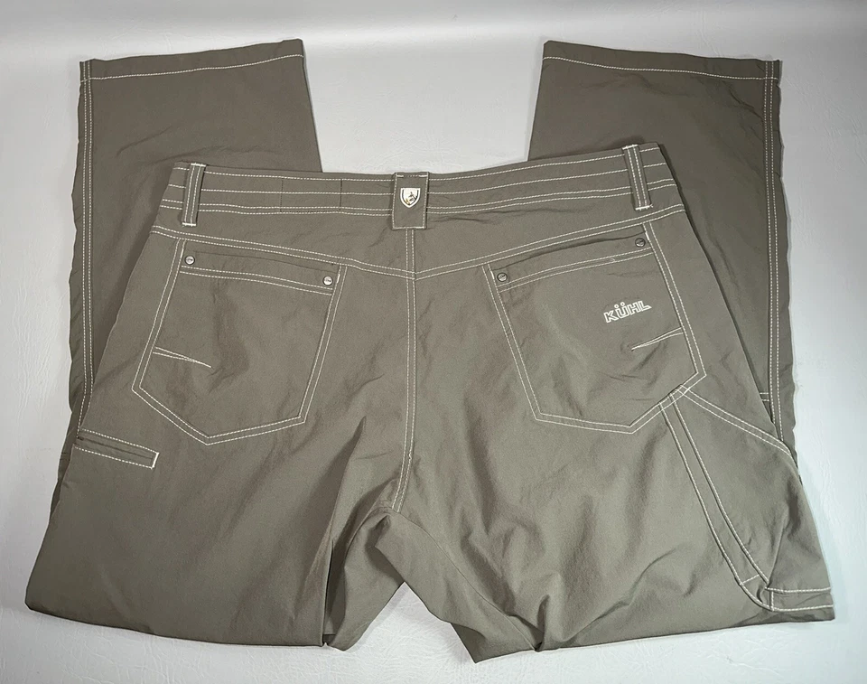 Pantalones Kuhl Renegade Hombres 40x30 Senderismo Rendimiento Exterior Bolsillos Utilitarios USADOS 1x Foto 2 de 4