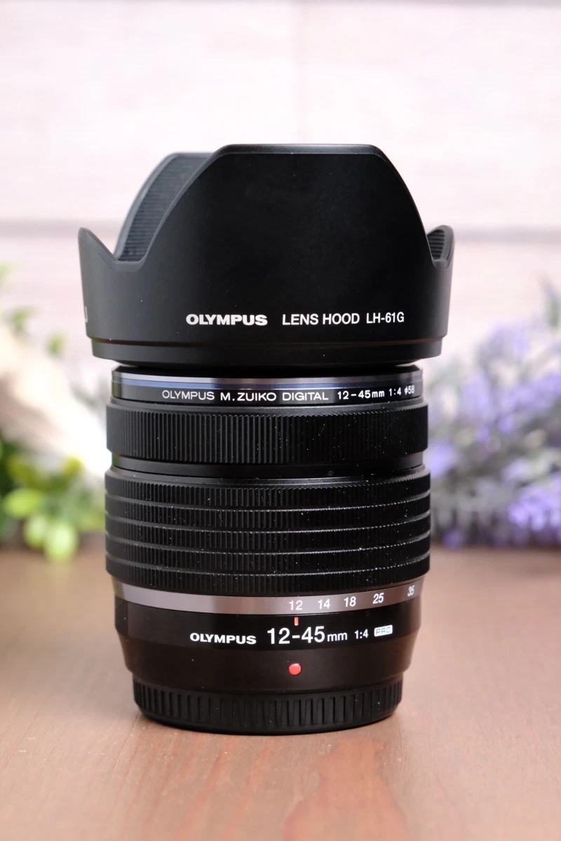 Olympus M.Zuiko Digital ED 12-45mm F4.0 PRO Lens Black - Micro