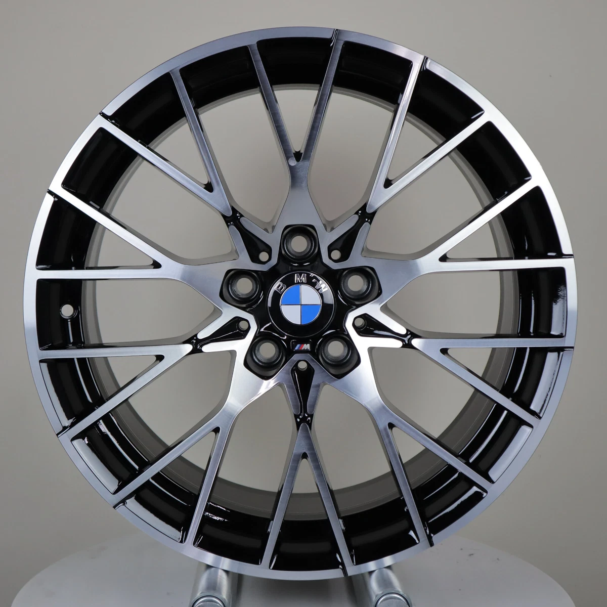 BMW M2 FRONT 19X9.0 WHEEL RIM 36118093987 BLACK / MACHINED 86446 