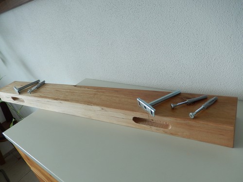 Wandboard Buche Massiv Holz Board Regal Steckboard Regalbrett NEU au. auf Maß - Bild 12 von 12