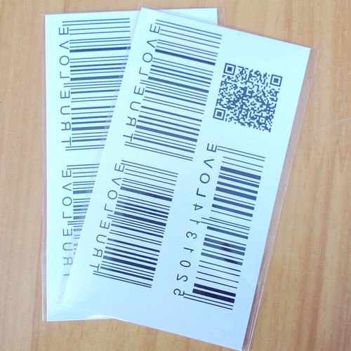 Water Transfer Barcode Waterproof Temporary Tattoo Stickers Body Art / ) - Picture 12 of 15