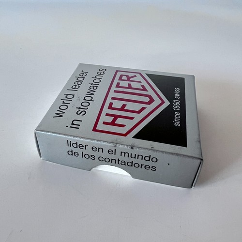 TAG Heuer 722.301 Cronometro Contatore 6 Ore 7 Jewels Dash Timer Scatola Completa Nuovo - Foto 15 di 19