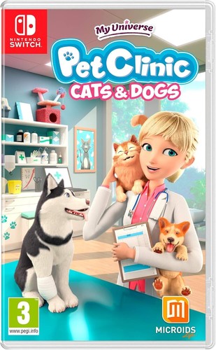 MY UNIVERSE PET CLINIC GATTI E CANI - SWITCH GIOCO UK NUOVO SIGILLATO - SPEDIZIONE GRATUITA UK - Foto 1 di 7