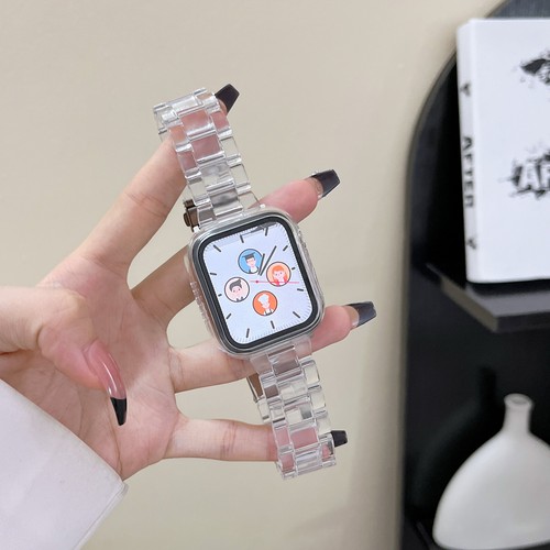 Para Apple Watch Series 9 8 7 SE 6 5 4 3 38/40/42 49 mm Plástico + Estuche Correa de Banda para PC - Imagen 23 de 33