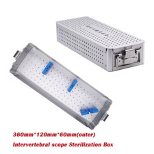 STERILIZATION BOXES CASSETTE DISINFECTION AUTOCLAVE FIT INTERVERTEBRAL ENDOSCOPY