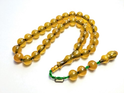 New 33 Beads Turkish Prayer Tasbih from Rods Cubuk Malzeme Tesbih Misbaha 974 - Picture 3 of 14