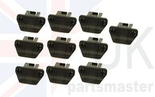 BMW 3ER E30 NEU ORIGINAL M TECHNIC SEITENLEISTEN SCHELLE 10 STÜCK 51712239734