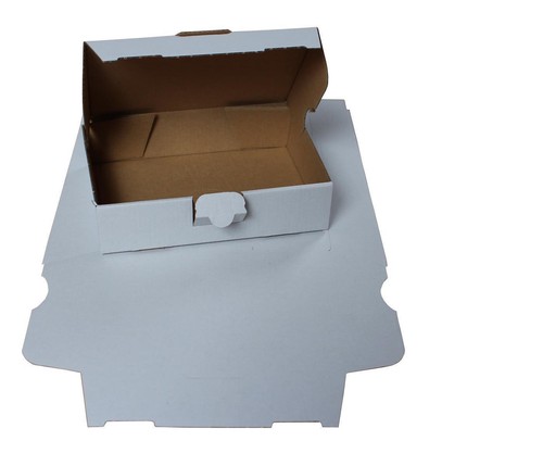 25 St. Maxibriefkarton-& Warensendung 180x130x45 mm DIN A6 weiß Faltkarton - Bild 2 von 2