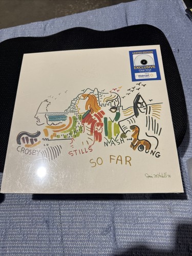 Crosby, Stills, Nash & Young : So Far (Exclusive Limited Clear Vinyl LP) Sealed