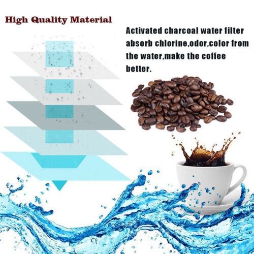 Filtro caffè 12/24 pezzi DCC-1200 adatto per macchina da caffè Cuisinart filtro carbone - Foto 6 di 8