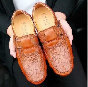 crocodile driving shoes