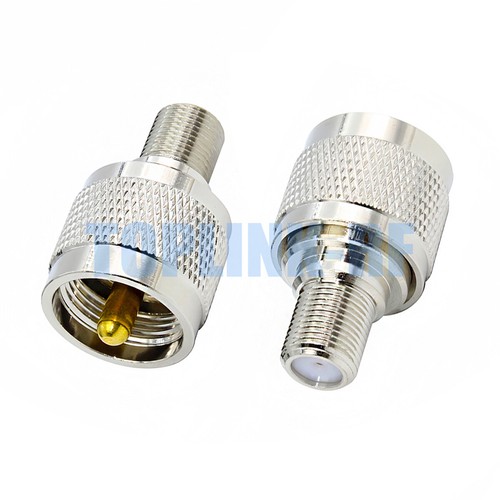 1pcs UHF PL-259 SO-239 Male Female to F Male Female RF Coaxial Connector Adapter - Bild 4 von 6