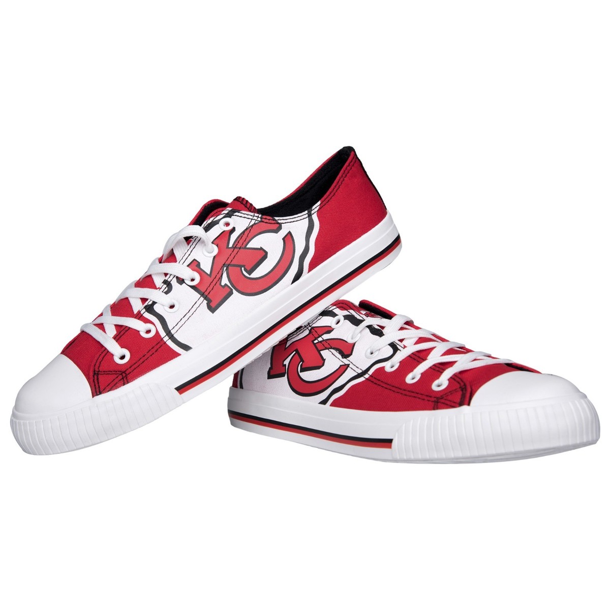 Vintage Men\'s Game Day NFL KC Chiefs Tennis Shoe\'s Chiefs Converse - Etsy main image 4