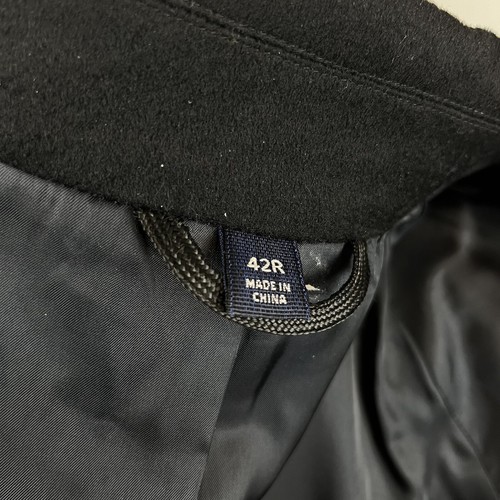 CLASSIC Turnbury x Loro Piana Storm System 42R black 100% wool overcoat jacket - Picture 8 of 10