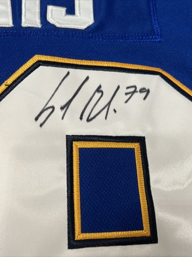 Samuel Sammy Blais Signed St Louis Blues Jersey JSA Coa Autographed Hockey - Picture 3 of 6