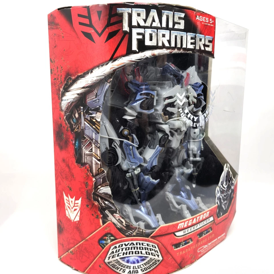 Transformers Movie Megatron Leader Class Action Figur Hasbro 2007 - Bild 2 von 4