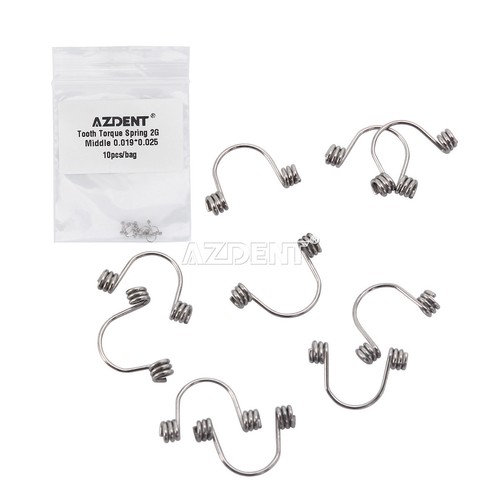 10pcs/Pack Dental Orthodontic Anterior Teeth Torque Rectangular Springs AZDENT - Picture 18 of 19