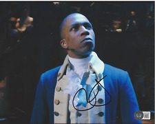 LESLIE ODOM JR. SIGNED HAMILTON 8x10 PHOTO BROADWAY PLAY ACTOR BECKETT COA BAS LESLIE ODOM JR. SIGNED HAMILTON 8x10 PHOTO BROADWAY PLAY ACTOR BECKETT COA BAS