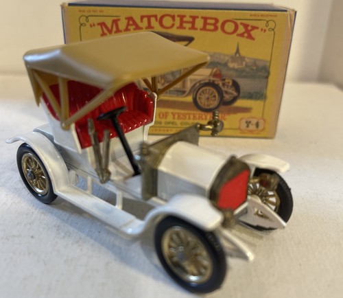 Vintage 1960’s matchbox models of yesteryear 1909 Opel Coupe Variant New In Box - Picture 6 of 7