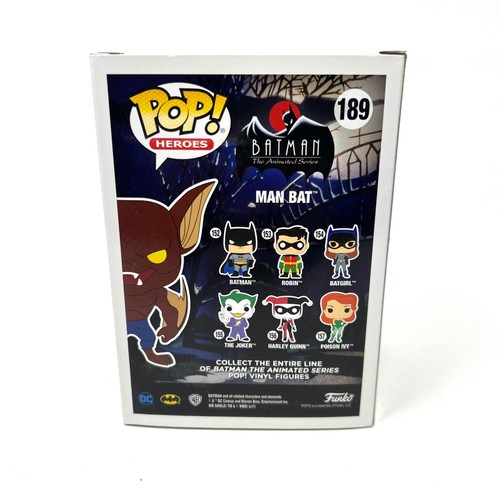 Funko Pop Heroes Batman La Serie Animada Hombre Murciélago 2017 Convención de Verano189 - Imagen 5 de 7