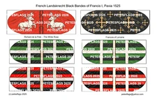 15mm Landsknecht Black Band of Francis I Pavia 1525 Renaissance Italian Wars