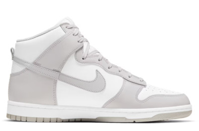 Nike Dunk Hi Retro White/Vast Gray Men