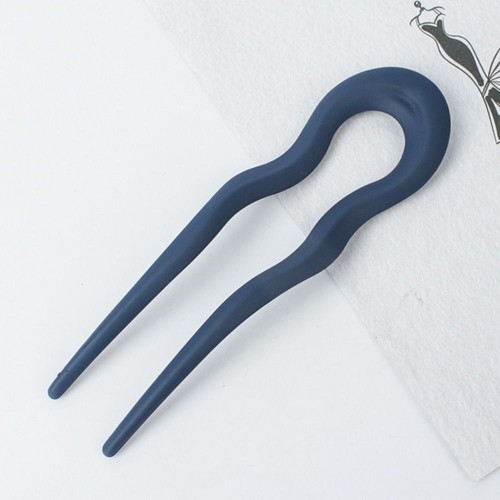 Gewellte U-förmige Haarnadel bunte Haarnadel Haarstab Frisur Accessoire - Bild 11 von 19