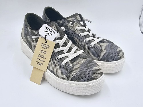 MADDEN NYC WOMEN CAMOFLAUGE SNEAKER SHOES US SIZE 7.5W COMFORT FOAM INSOLE - Picture 7 of 11