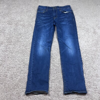 American Eagle Mens Slim Straight Extreme Flex Denim Jeans Size 30x28