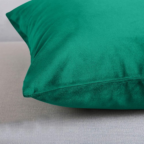 Crushed Velvet Cushion Covers OR Filled Cushions 18x18 Sofa Pillows Set Of 1,2,4 - Picture 79 of 179