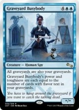 Graveyard Busybody - Foil x1 - Unstable - NM-Mint, English - Unstable