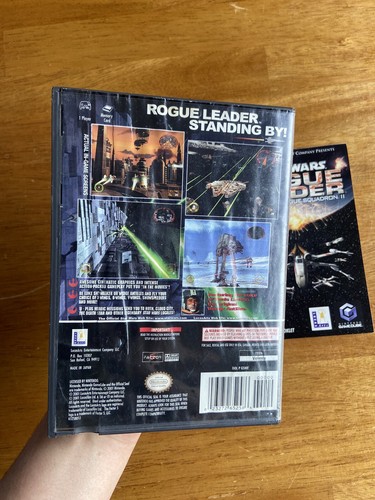 Star Wars Rouge Leader Case/Manual Only Nintendo GameCube WATER DAMAGED - Picture 5 of 11