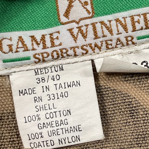 Vintage Game Winner Vest Adult M Beige Camouflage Frogskin Camo Shooter Hunters* - Picture 6 of 9