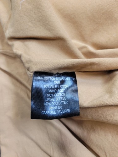 $375 New MADISON CREEK Chore Coat Men's LARGE L Tan Brown Conceal & Carry Jacket - Picture 8 of 8