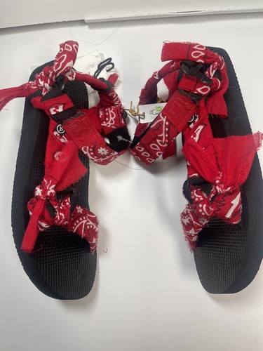 Arizona Love Trekky Woven Red Bandanna Sandale Gr. 37 Neu - Bild 6 von 7
