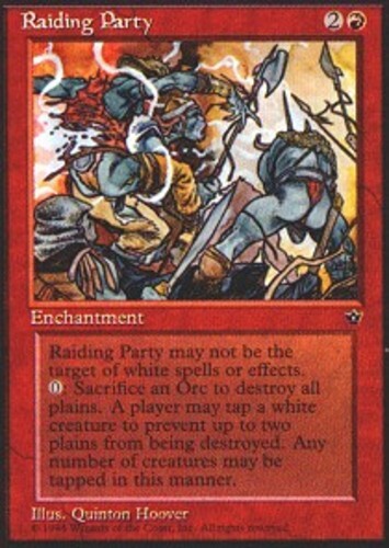 1x Raiding Party NM-Mint, English - Fallen Empires MTG