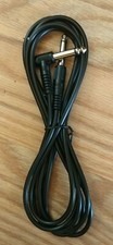 NEW 10Pcs 10ft Black Guitar Instrument Cable Cord 1/4" Straight to Right Angle.