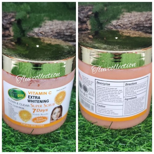 Super Scrub 100% Originale Veet Gold Vitamina C - Foto 2 di 2