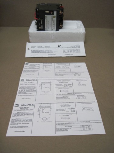 Square D 8502SD01V02S 2Pole Contactor 110/120V 10HP 7.5kW Size 2 - Picture 3 of 9