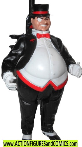 100% *** BATMAN RETURNS movie 1990 PENGUIN Complete Kenner super friends powers - Picture 6 of 11